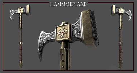hammer with axe